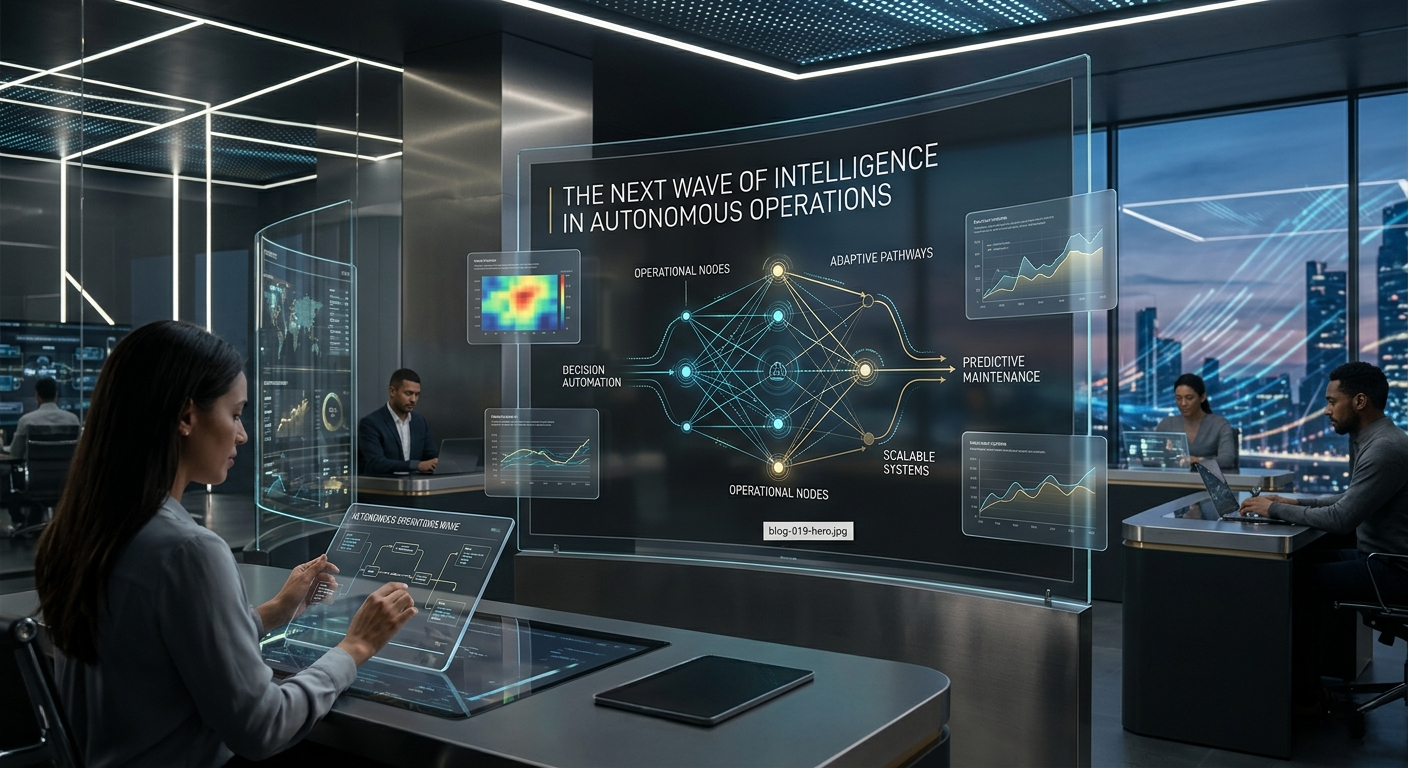 The Next Wave of Intelligence in Autonomous Operations